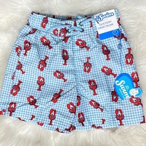 ⭐️Jr. Swim Lobster Swim Shorts NWT [P59]